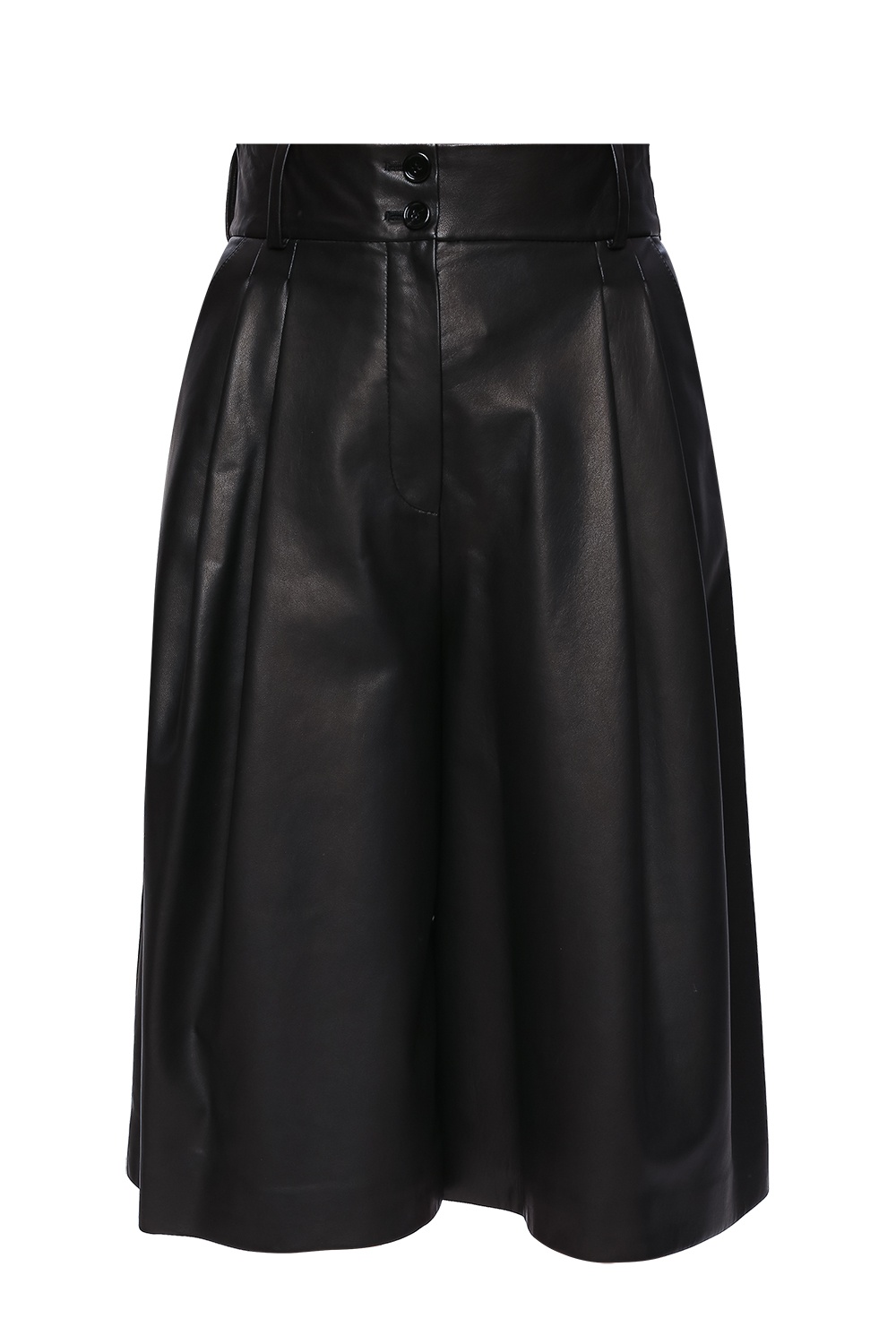 Dolce & Gabbana Leather dress trousers